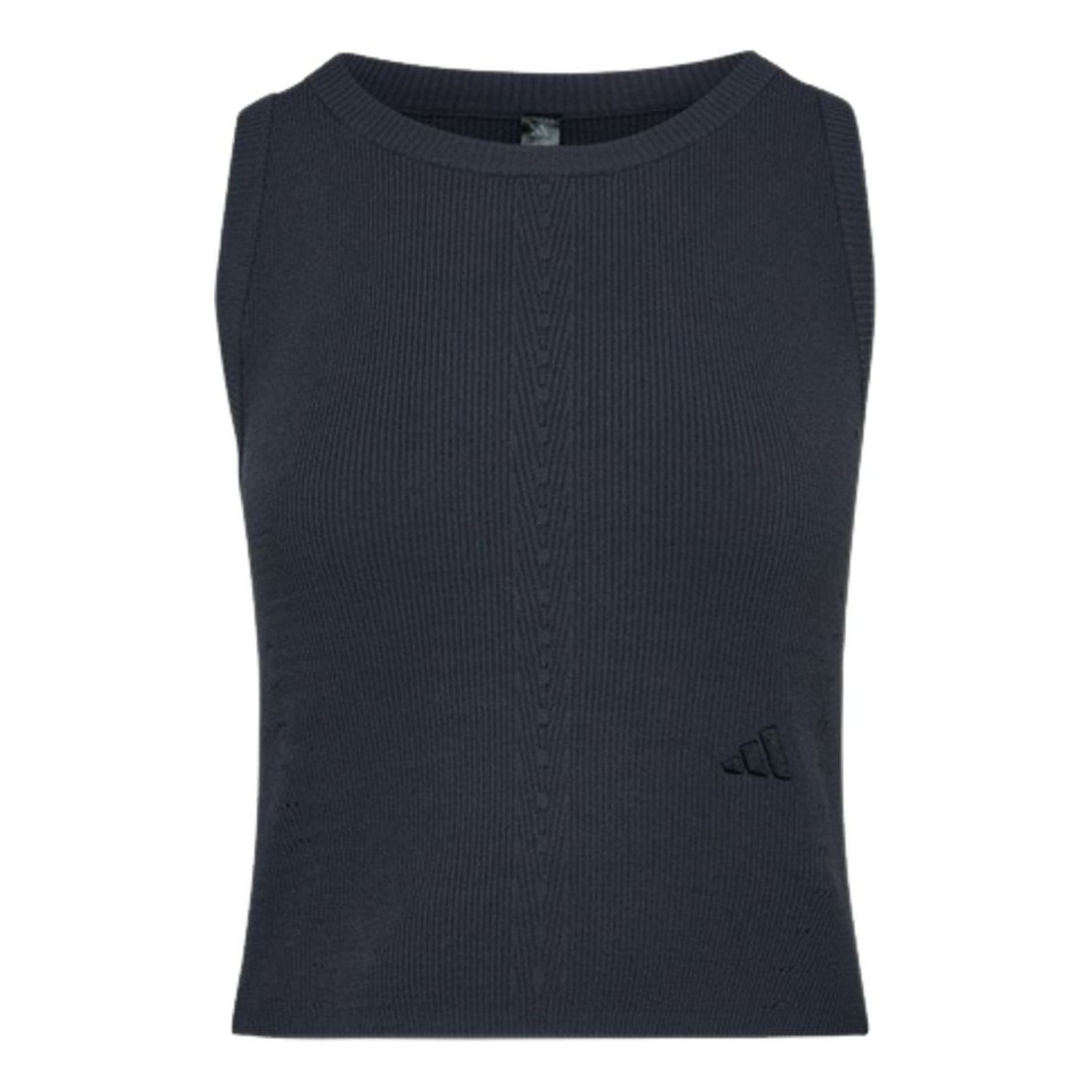 (WMNS) adidas Fully Knit Casual Sportswear Tank Top 'Black' KX0308 - adidas Professional Edition