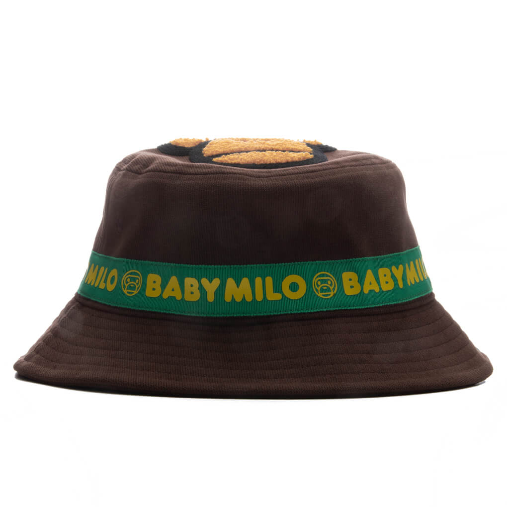 Kids Baby Milo Corduroy Bucket Hat - Brown
