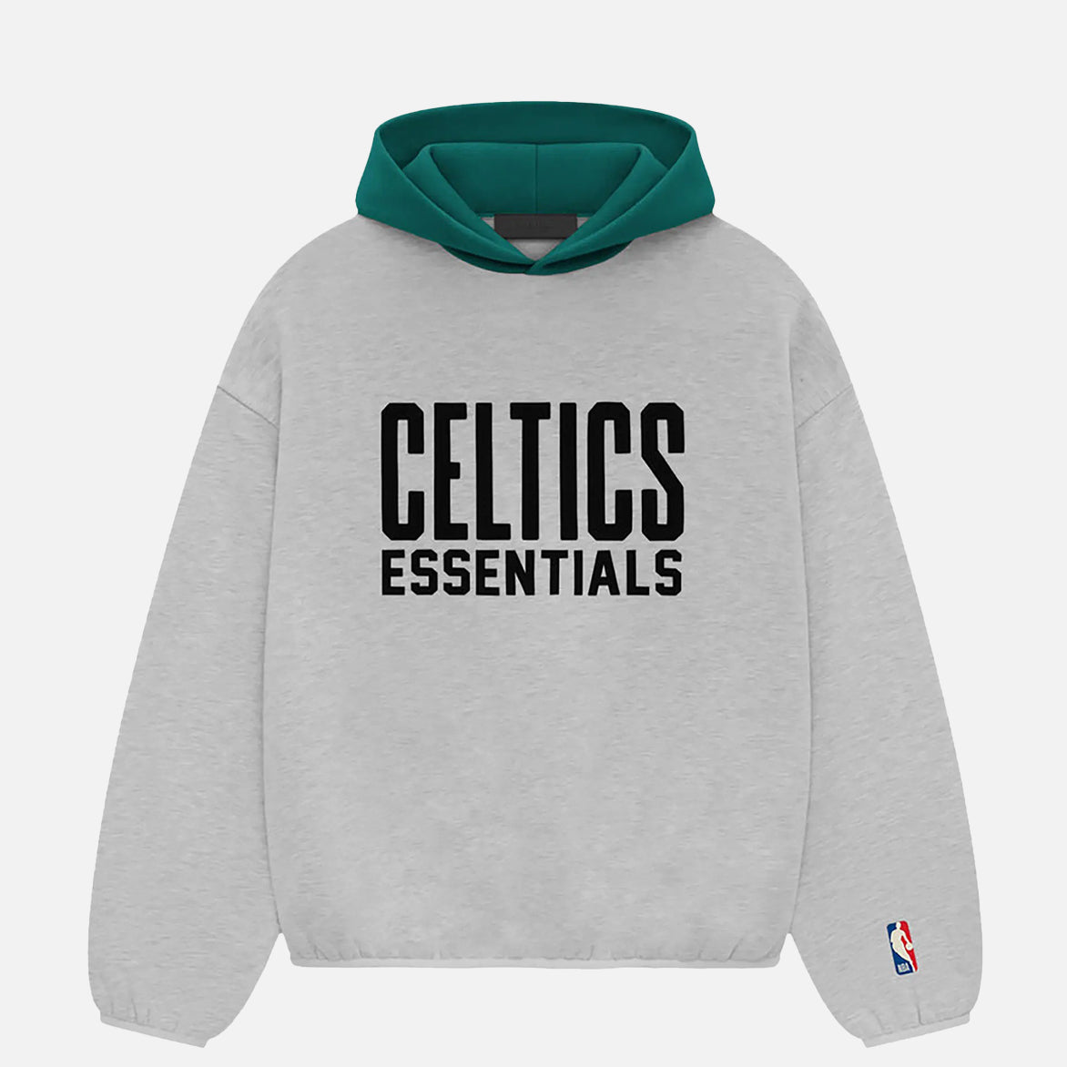 ESSENTIALS CELTICS HOODIE - LIGHT HEATHER