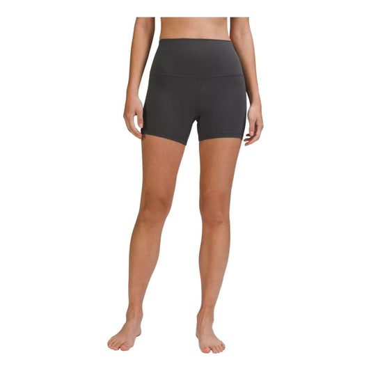 (WMNS) LULULEMON Align High-Rise Short 6" 'Graphite Grey' LW7BG3S-713123608
