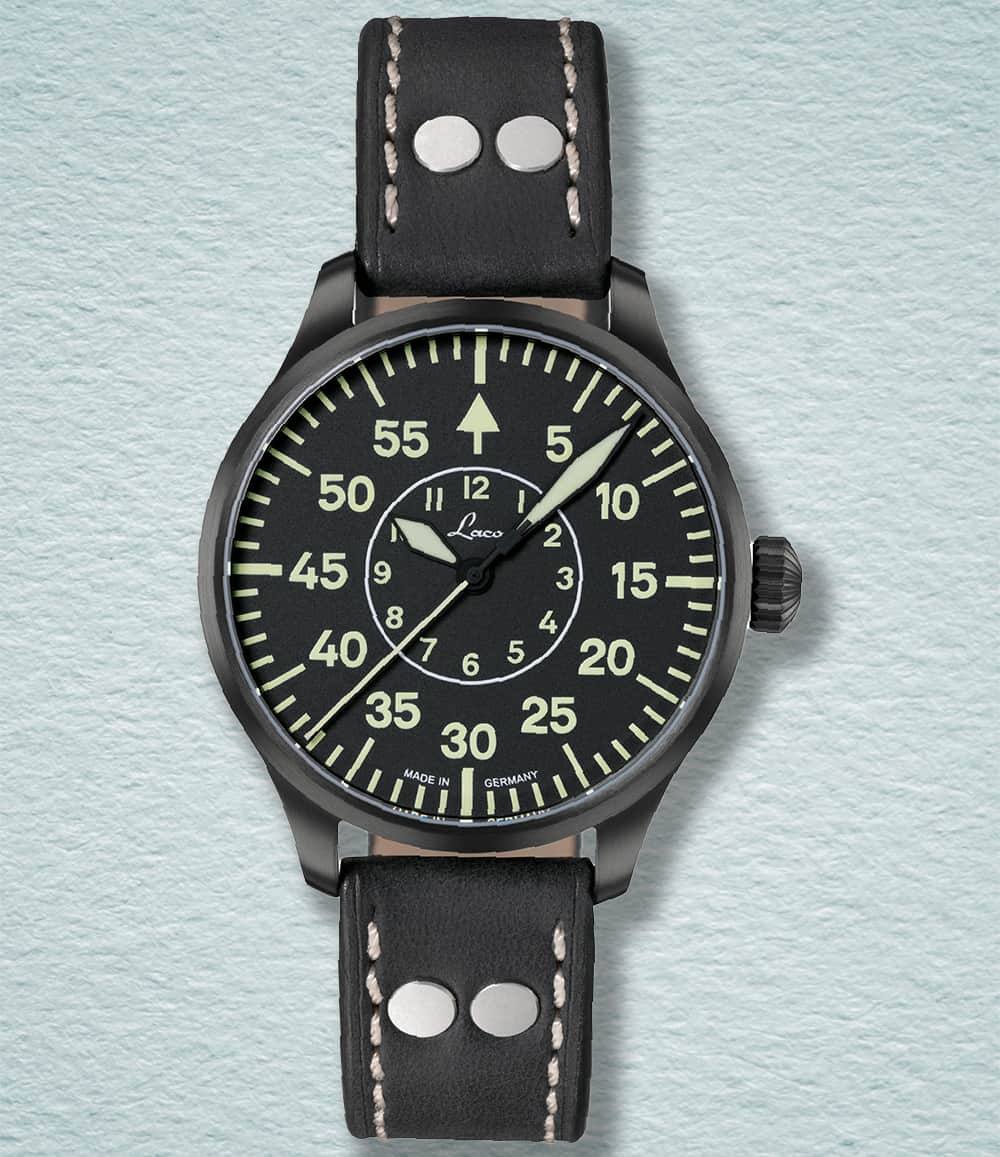 Bielefeld 39mm Black Dial