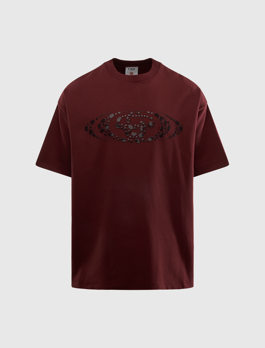 PEBBLE LOGO OVERSIZED TEE
