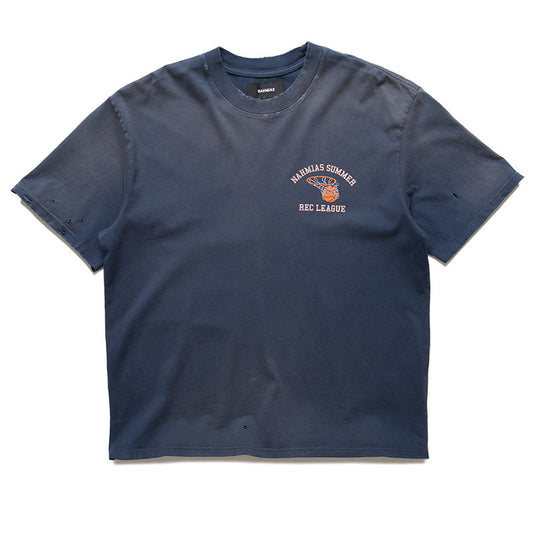 Nahmias Rec League Boxy Tee - Navy