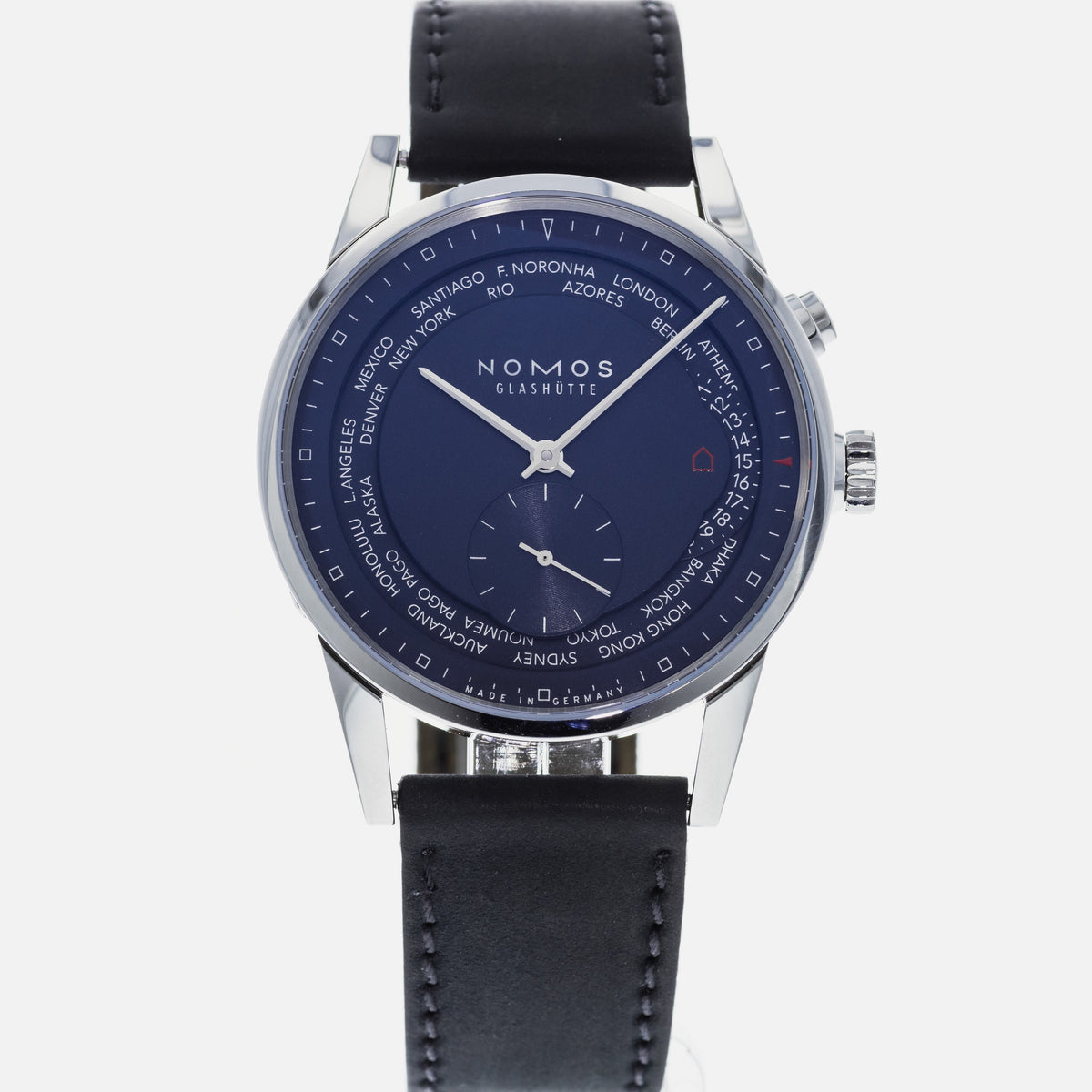 Nomos Zurich World Time Nachtblau 807