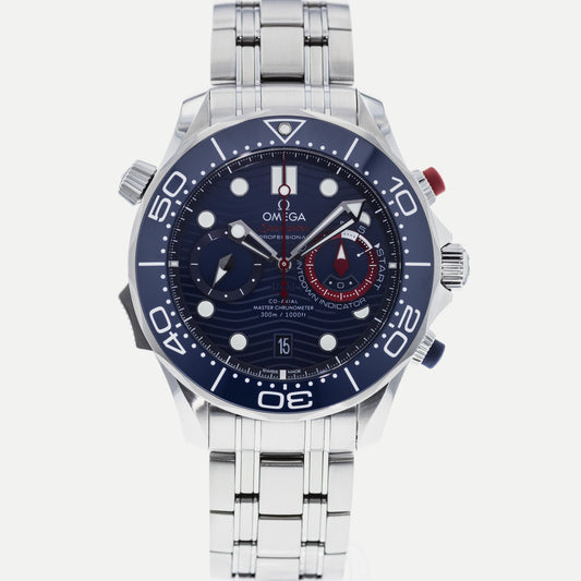 OMEGA Seamaster 300M 300M Co-Axial Master Chronometer Chronograph 36th America's Cup 210.30.44.51.03.002