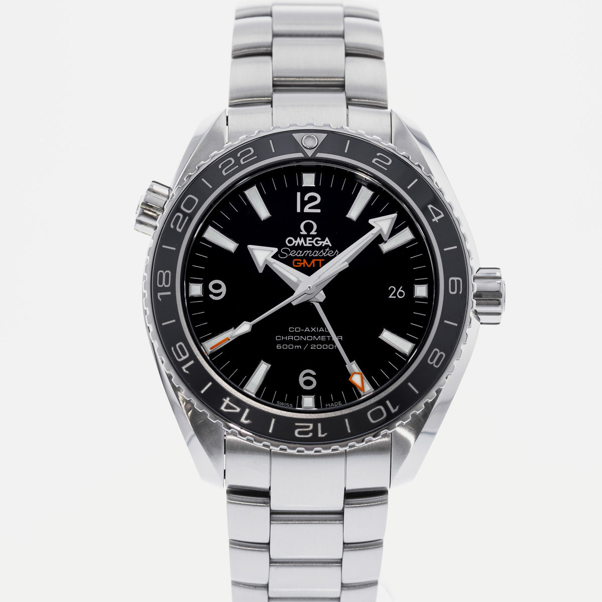 OMEGA Seamaster Planet Ocean 600M Co-Axial GMT 232.30.44.22.01.001