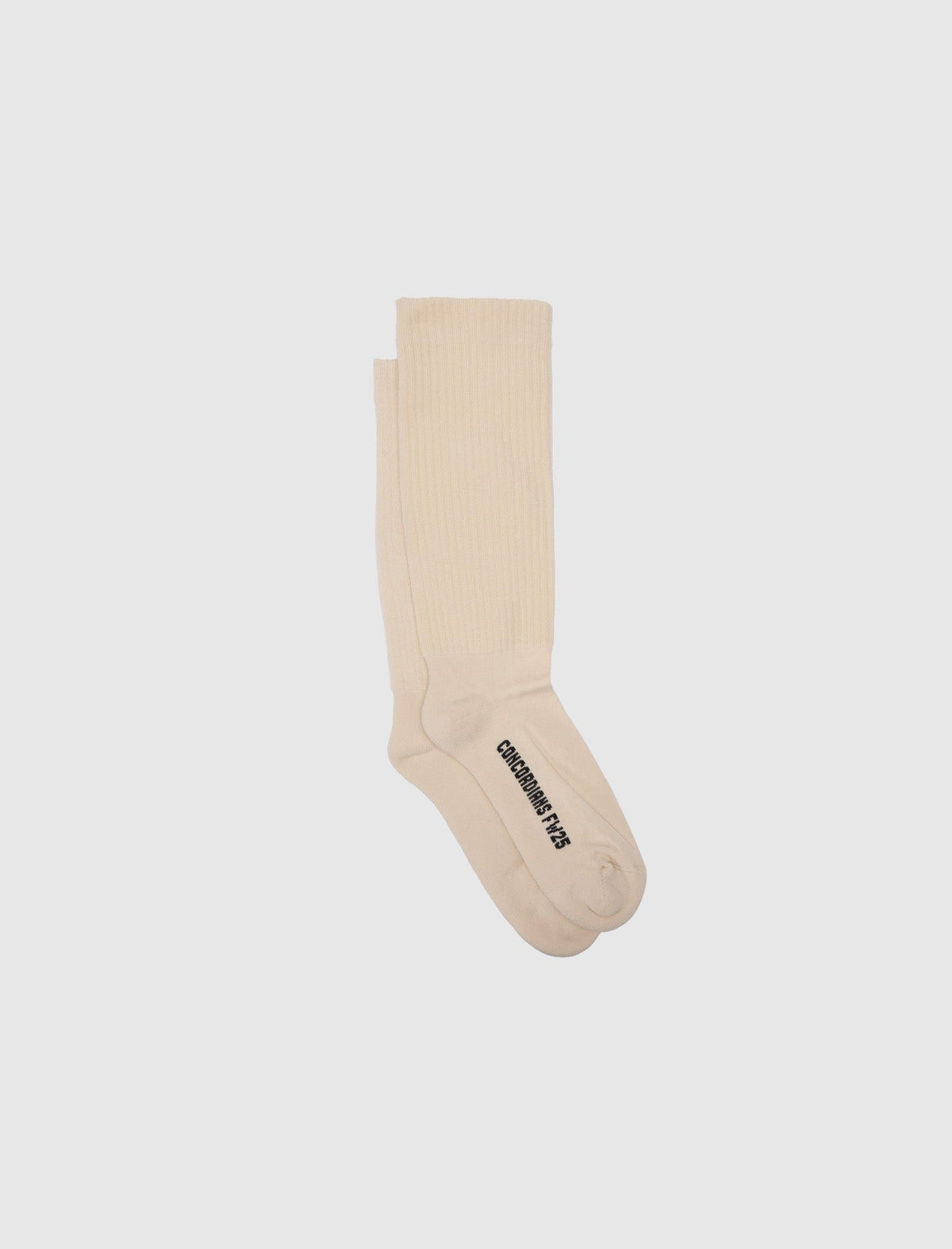 SO CUNT MID CALF SOCKS "NATURAL"