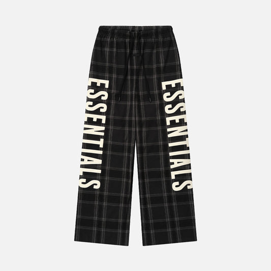 LOUNGE PANT - VINTAGE BLACK PLAID
