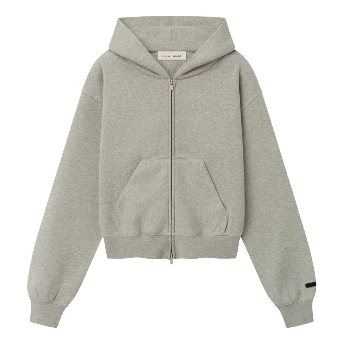 (WMNS) Fear of God Essentials 26FW Classic Zip-Up Hoodie 'Warm Heather' RW01469-0096 - Fear of God Essentials Professional Edition