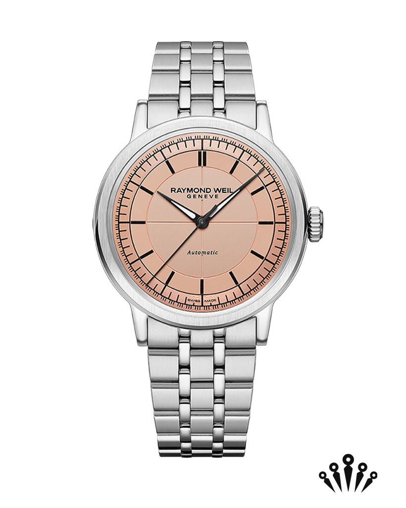 Raymond Weil Millesime Automatic 40mm Salmon 2925-ST-80001