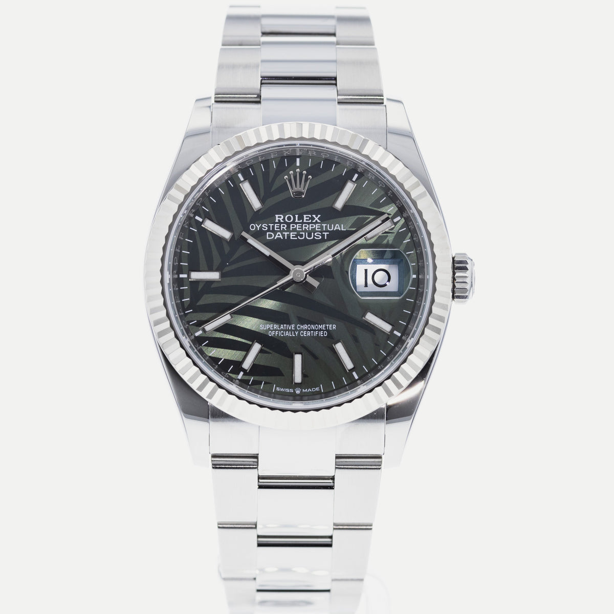 Rolex Datejust 36 Palm Motif Dial 126234