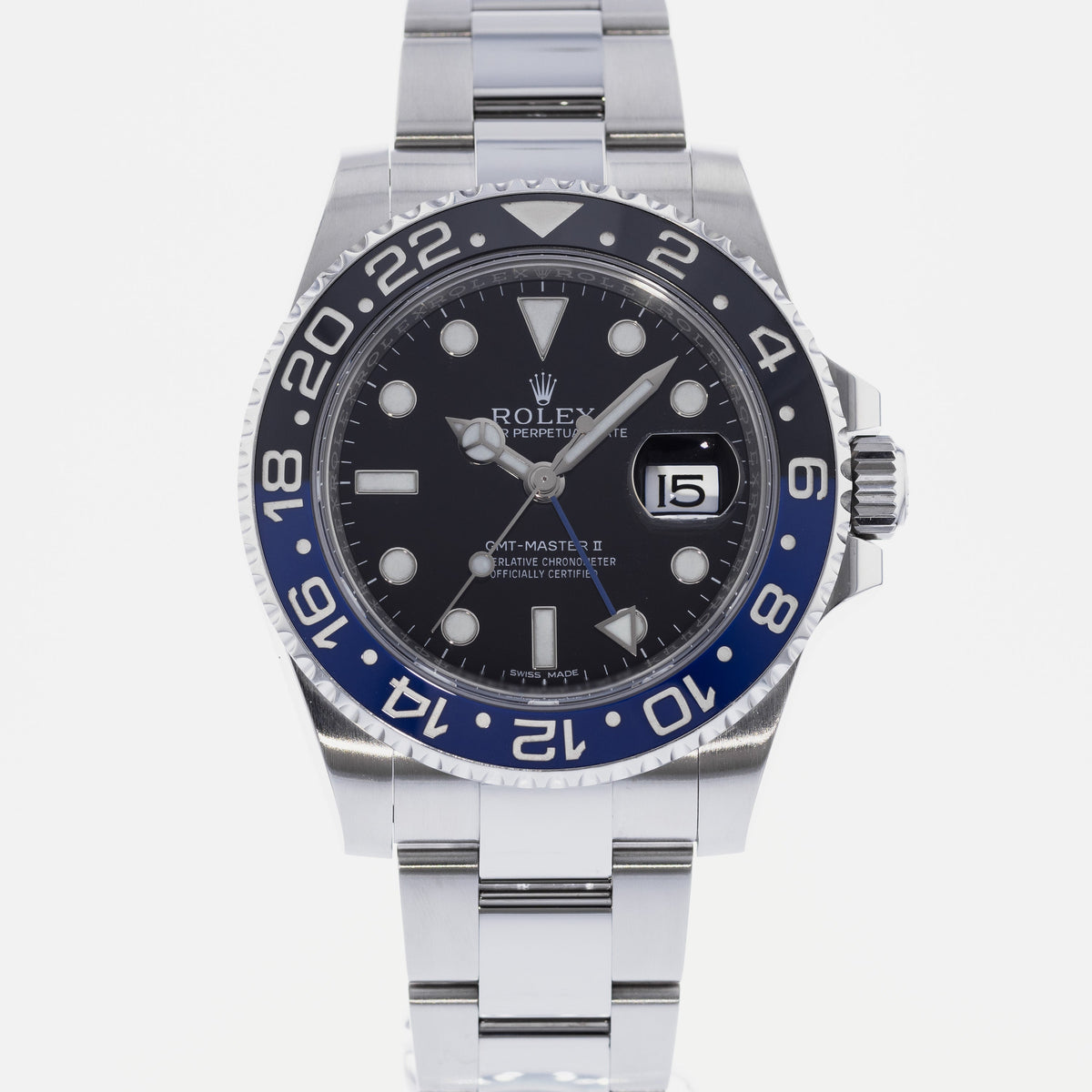 Rolex GMT-Master II Batman 116710