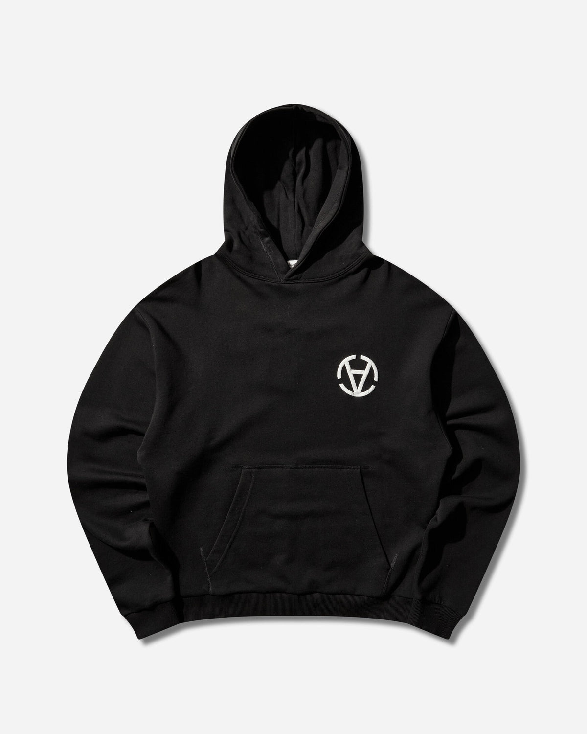 Basics Graphic Hoodie Black