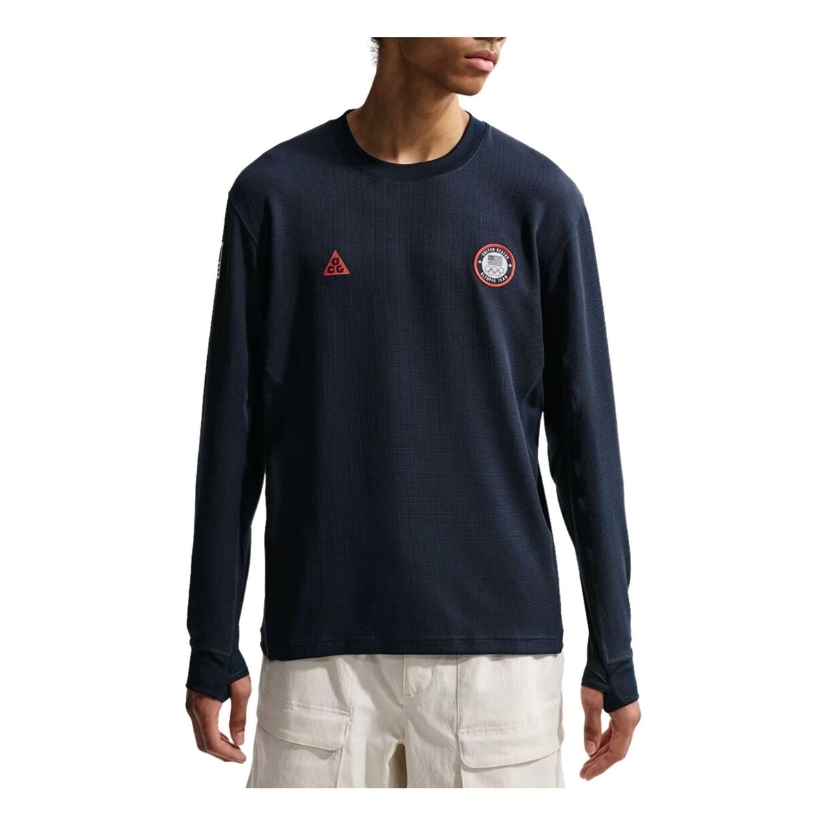 Nike x ACG x Team USA Dri-FIT ADV Top 'Obsidian Chile Red' IB2634-451