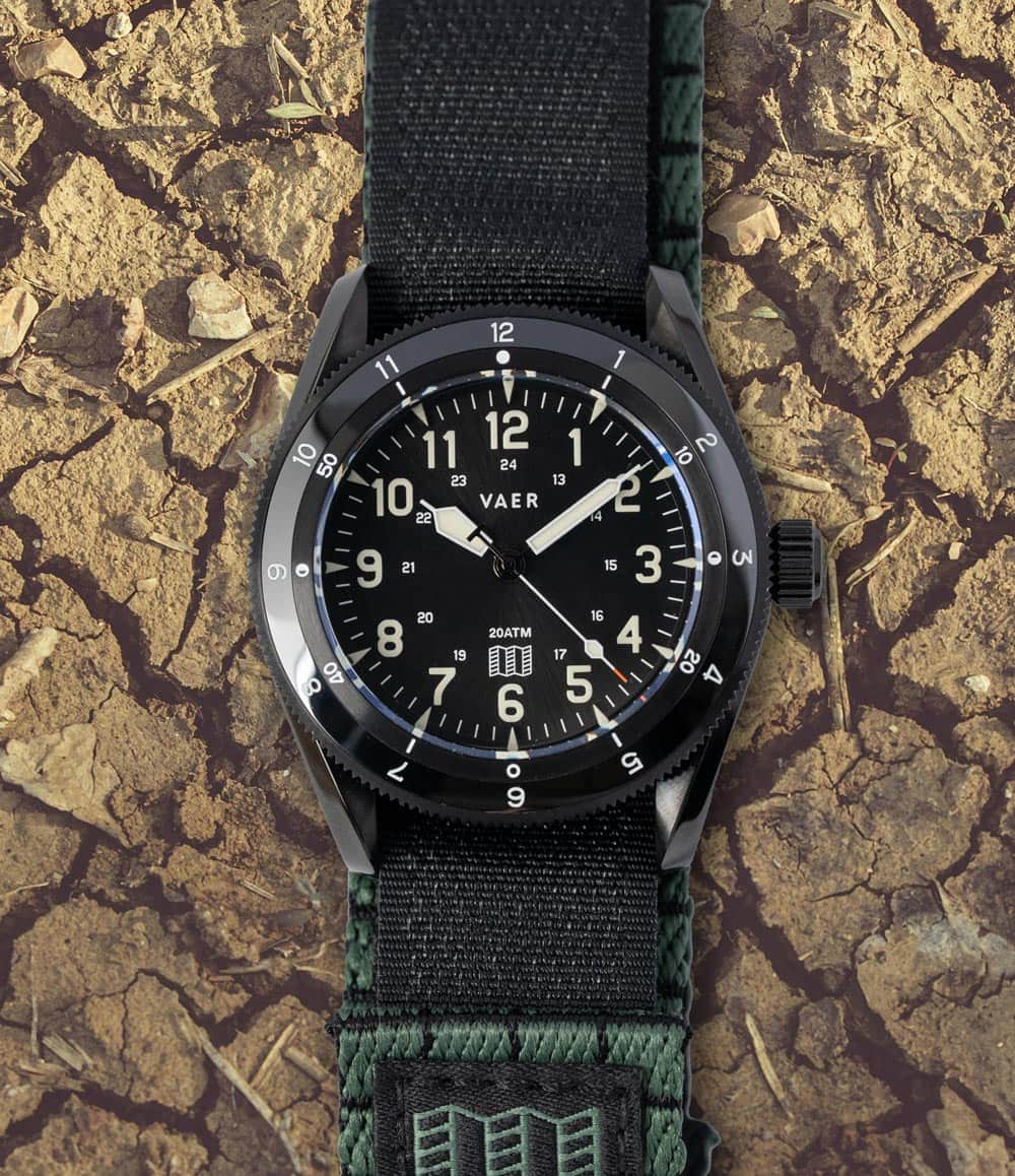 Vaer x Topo Designs x Worn & Wound Solar Hiker