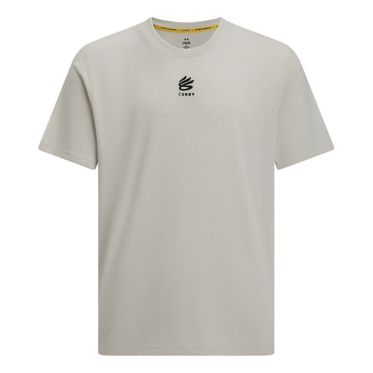 Under Armour Curry Tour Graphic T-shirt 'Grey Black' 6003083-110