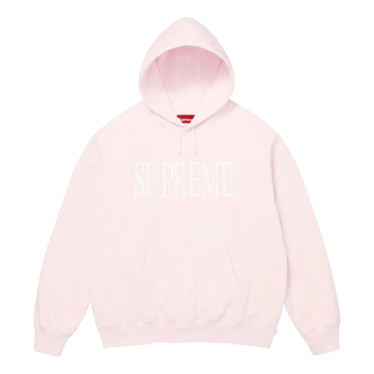 Supreme FW26 Capital Hooded Sweatshirt 'Pale Pink' SUP-FW26-032-PNK