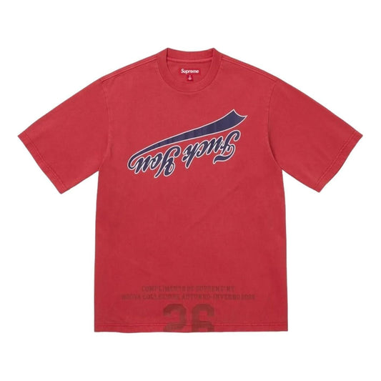 Supreme FW26 Cracked Flipped S/S T-Shirt 'Red' SUP-FW26-069-RED - Supreme Professional Edition