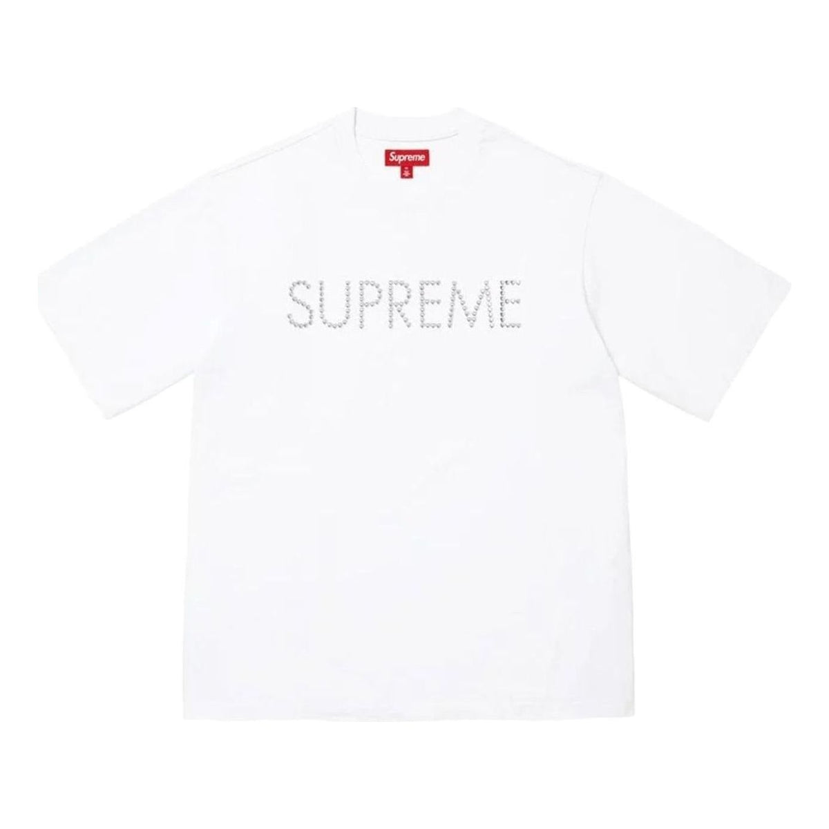 Supreme FW26 Hearts Studded S/S T-Shirt 'White' SUP-FW26-081-WHT - Supreme Professional Edition