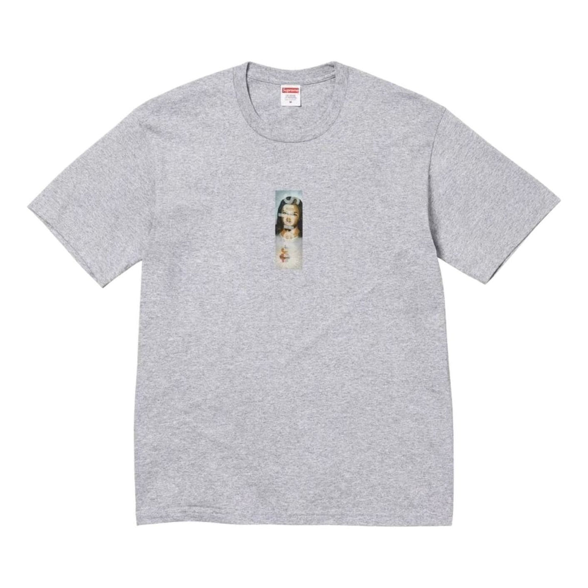 Supreme FW26 Prayer Card Box Logo T-Shirt 'Heather Grey' SUP-FW26-001-GRY