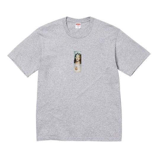 Supreme FW26 Prayer Card Box Logo T-Shirt 'Heather Grey' SUP-FW26-001-GRY
