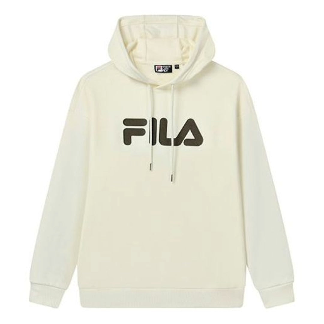 FILA Classic Logo Hoodie 'White Black' F51U238298F-IV