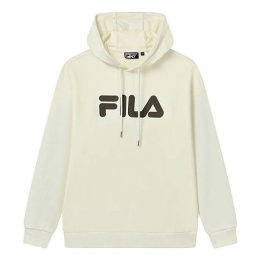 FILA Classic Logo Hoodie 'White Black' F51U238298F-IV