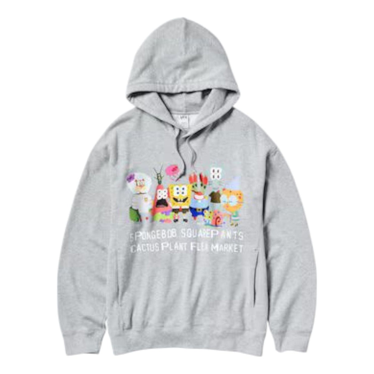UNIQLO x Cactus Plant Flea Market Spongebob Squarepants Hoodie 'Grey' 476551-03