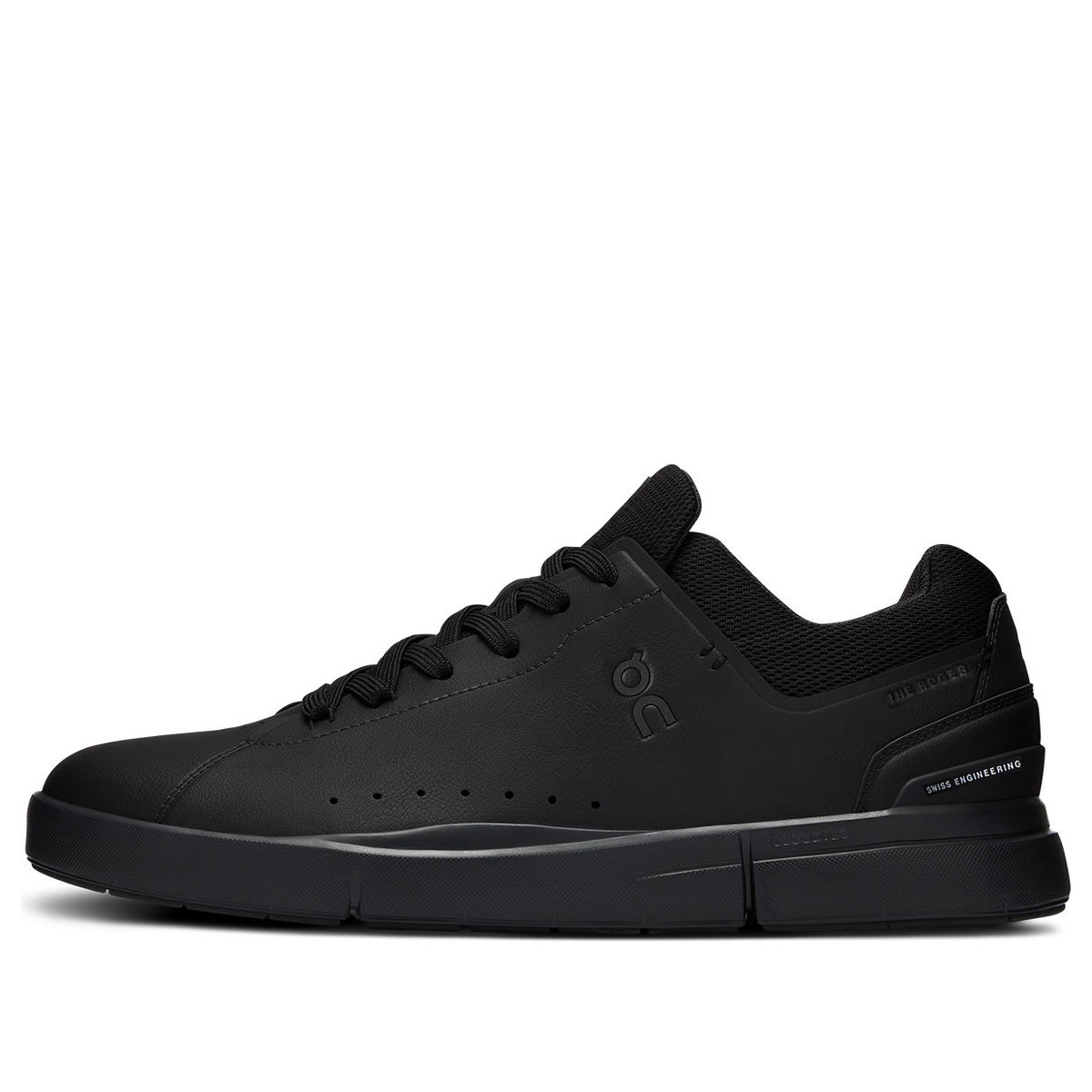 On Running The Roger Advantage 'All Black' 48.98106