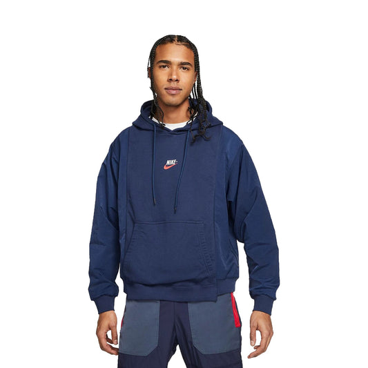 Nike Sportswear Logo Hoodie 'Midnight Navy' DD5700-410