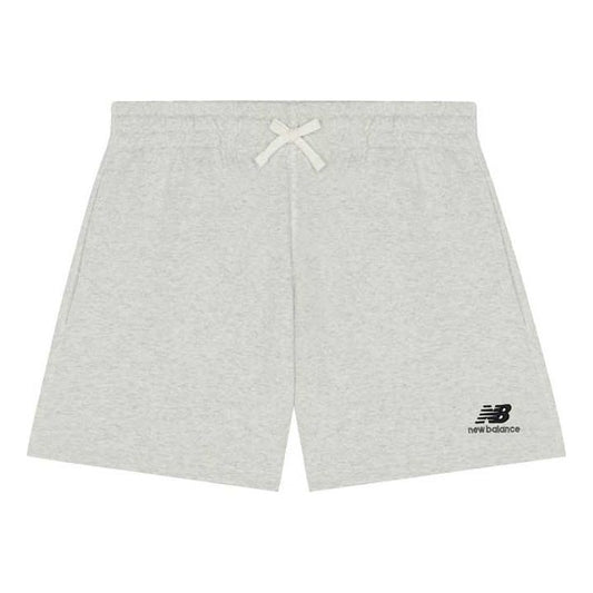 New Balance Uni-ssentials Shorts Asia Sizing 'Light Grey' US21500-SAH