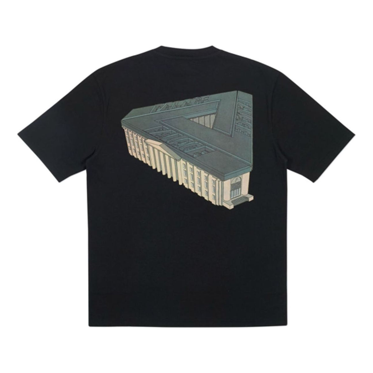 PALACE Palazzo Black Creative Printing Short Sleeve Unisex P18SS001