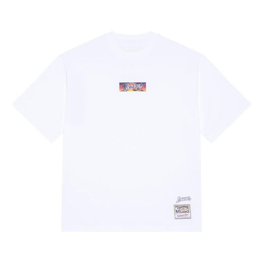 Mitchell & Ness x NBA Los Angeles Lakers T-Shirt 'White' MNJYSST23021BOX-WHITE