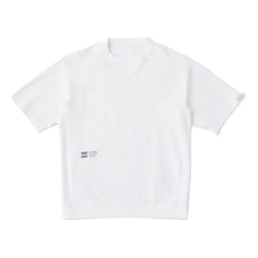 New Balance Classic Plain Tee Asia Sizing 'White' AMT25067-SST