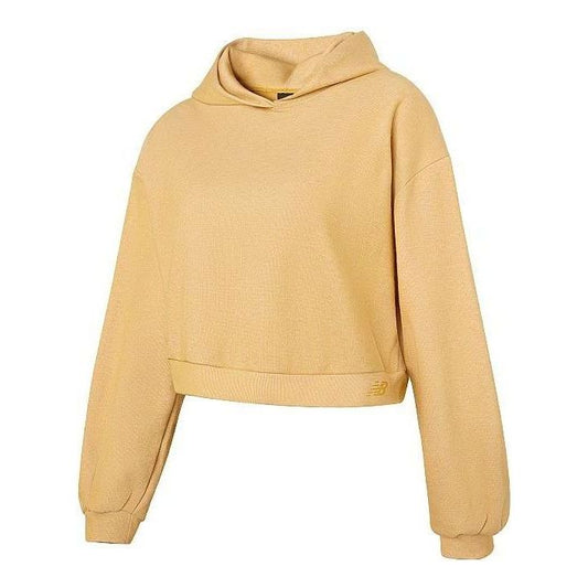 (WMNS) New Balance Casual Cotton Hoodie Asia Sizing 'Light Yellow' WT01451-VG2