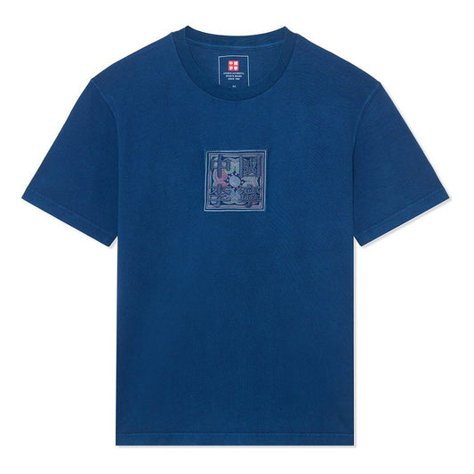 Li-Ning Box Logo T-shirt 'Blue' AHSS144-3