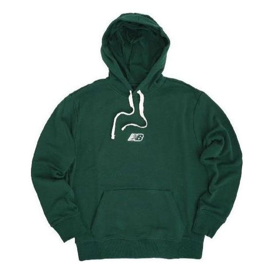New Balance Logo Fleece Hoodie Asia Sizing 'Nightwatch Green' AMT23511-NWG