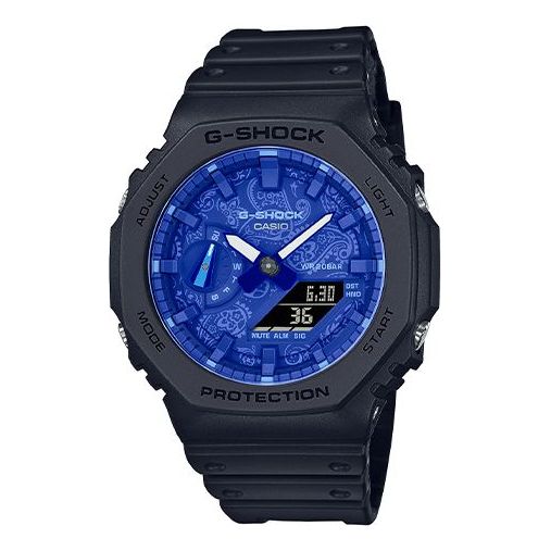 CASIO G-Shock Analog-Digital 'Black Blue' GA-2100BP-1APR