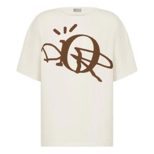 DIOR x Travis Scott Cactus Jack Oversized T-Shirt 'White' 283J632A0752-C081