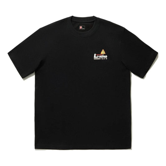 Li-Ning x Phil Hackett Graphic T-shirt 'Black' AHSU213-5