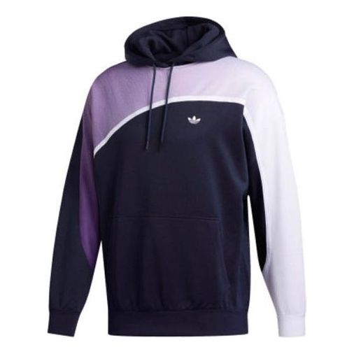 adidas originals Colorblock Casual Sports Gradient Pullover Blue FM1575