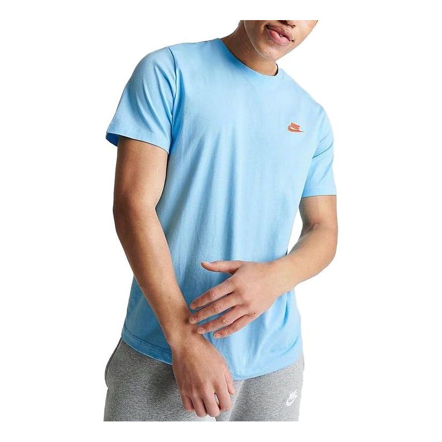 Nike Sportswear Club T-Shirt 'Sky Blue' AR4997-499