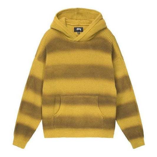 Stussy Spray Dyed Hoodie 'Yellow' 117149