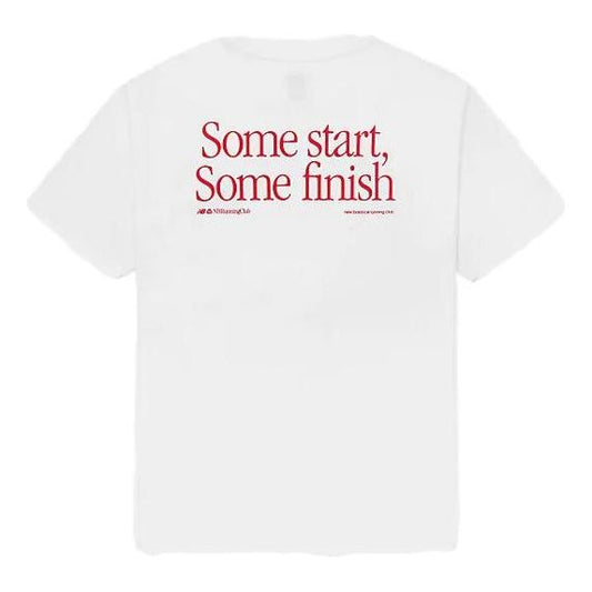 New Balance MADE in USA Run Club T-Shirt Asia Sizing 'White' MT23542-WT