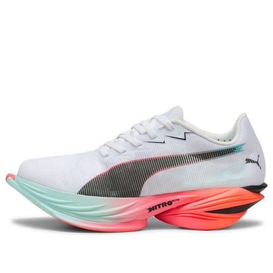 (WMNS) PUMA Fast-R Nitro Elite 3 'White Glowing Red Mint' 312061-01