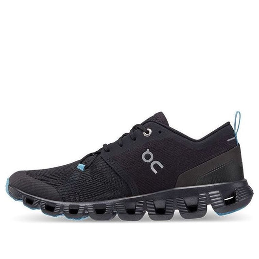 (WMNS) On Running Cloud X 3 Shift 'Black Niagara Blue' 66.98464