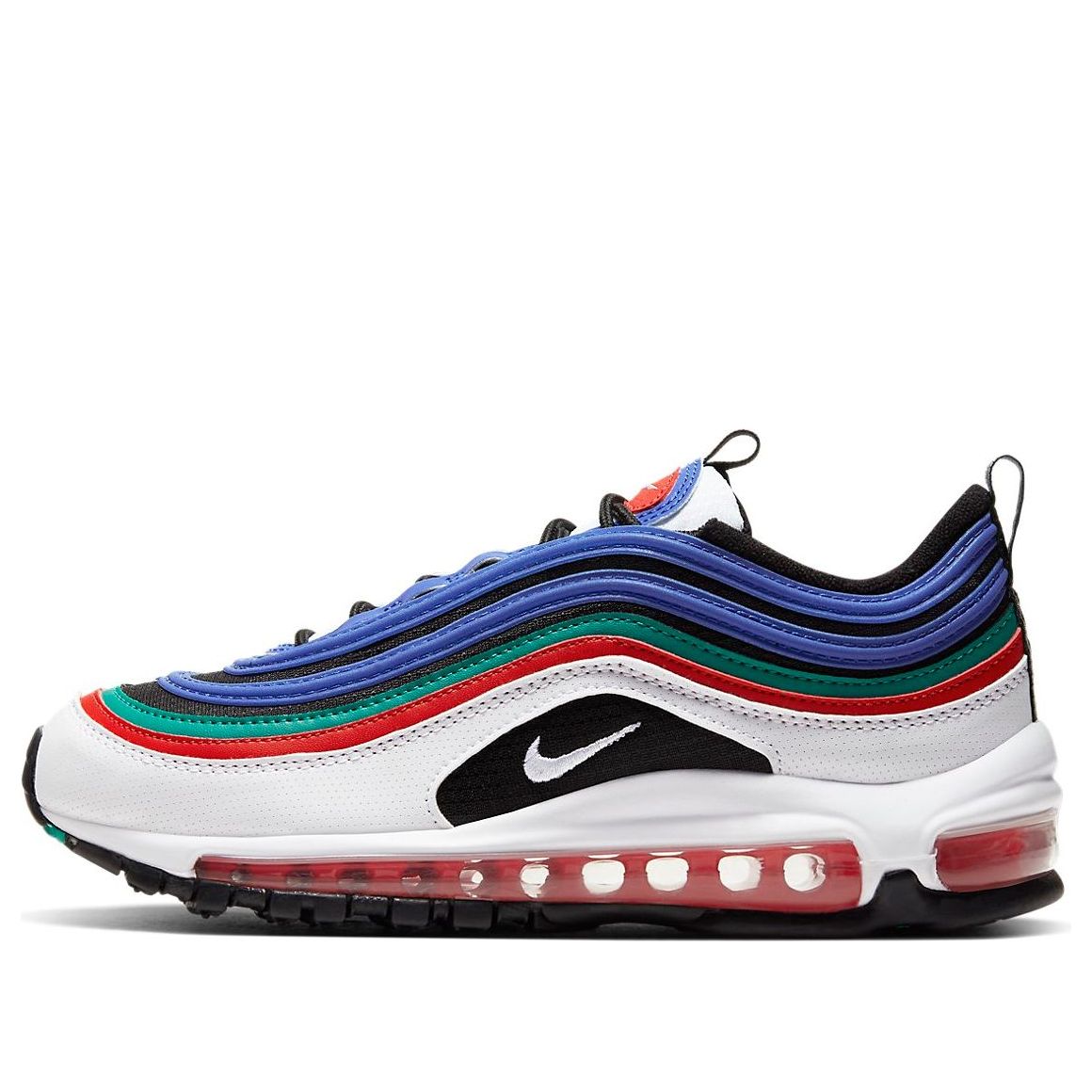 (GS) Nike Air Max 97 'White Multi Navy' CW7013-100