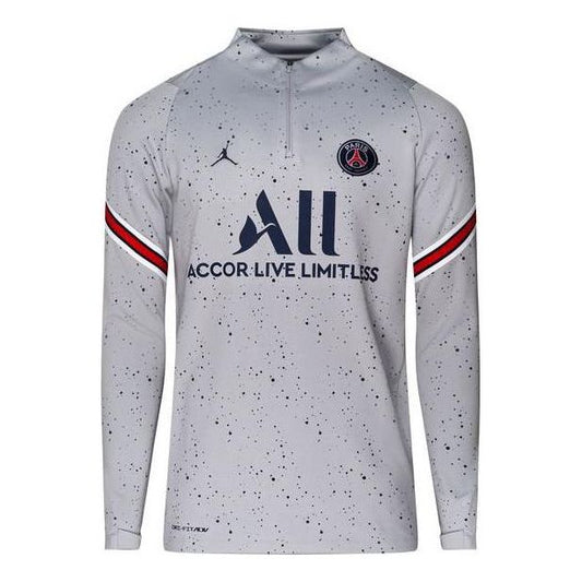 Air Jordan x Paris Saint Germain ADV Elite Strike Drill Top 'Grey Navy Red' DH7555-013