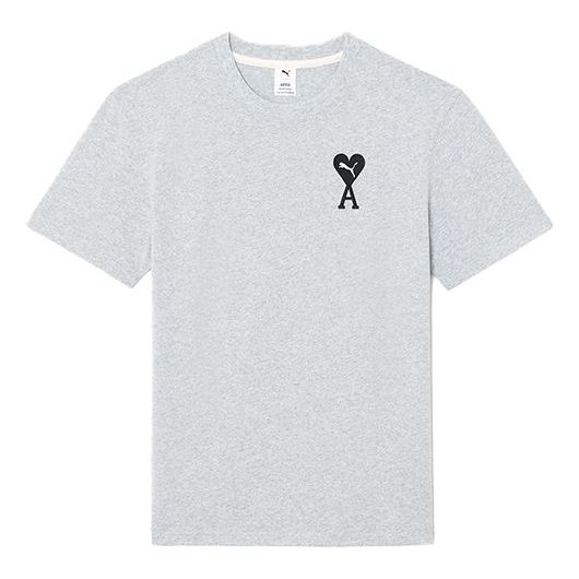 PUMA X AMI Graphic T-Shirt 'Grey' 534070-04