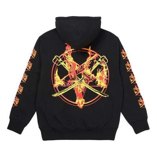 Palace FW21 X Salomon Flamed Hoodie 'Black' P21HD014